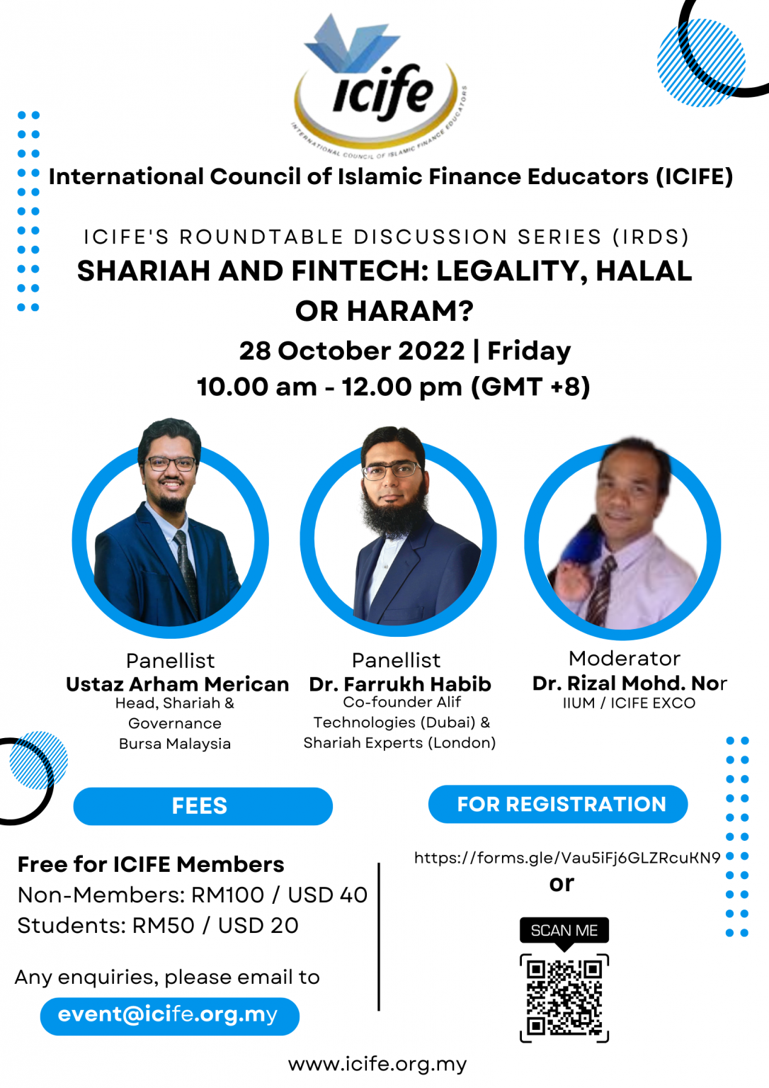 International Council of Islamic Finance Educators (ICIFE) – Just ...